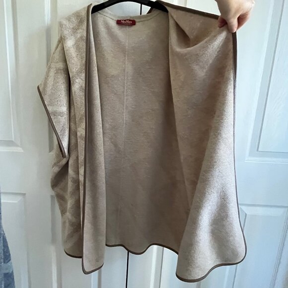 MaxMara Studio Cape/Coat - Wool/Cashmere blend - O/S - Authentic - Picture 10 of 17